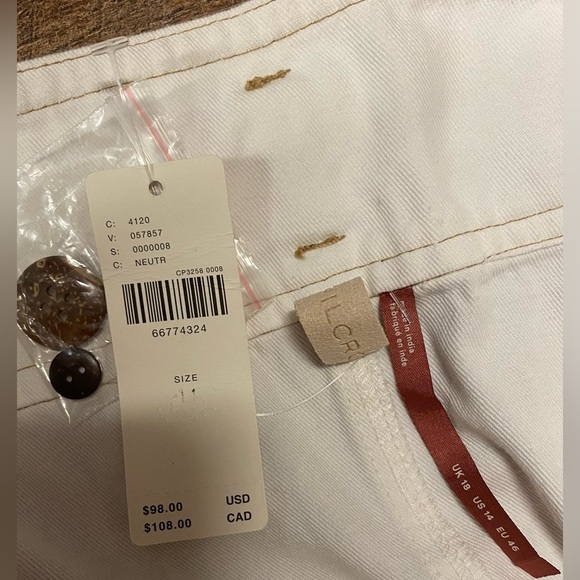 NWT Pilcro Anthropologie Utility Wrap Skirt 100% Cotton Size 14 - Picture 3 of 4